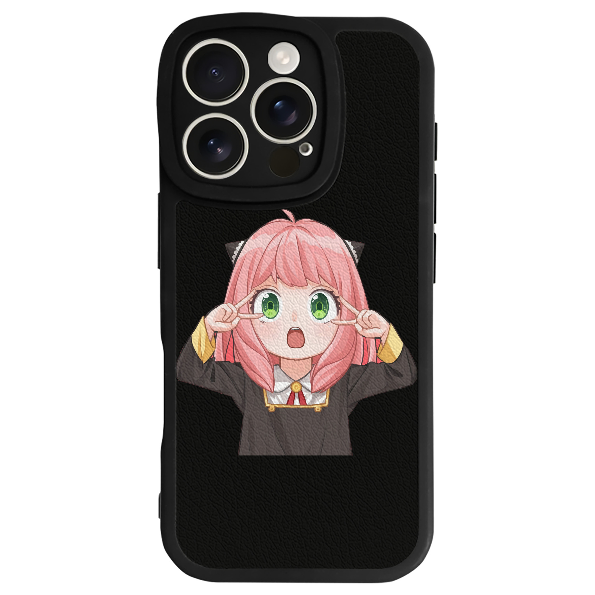 （画像用） SPY×FAMILY间谍家家酒 【iPhone 16シリーズ対応】シリコンスマホケース（レザー調） 材質：シリコン